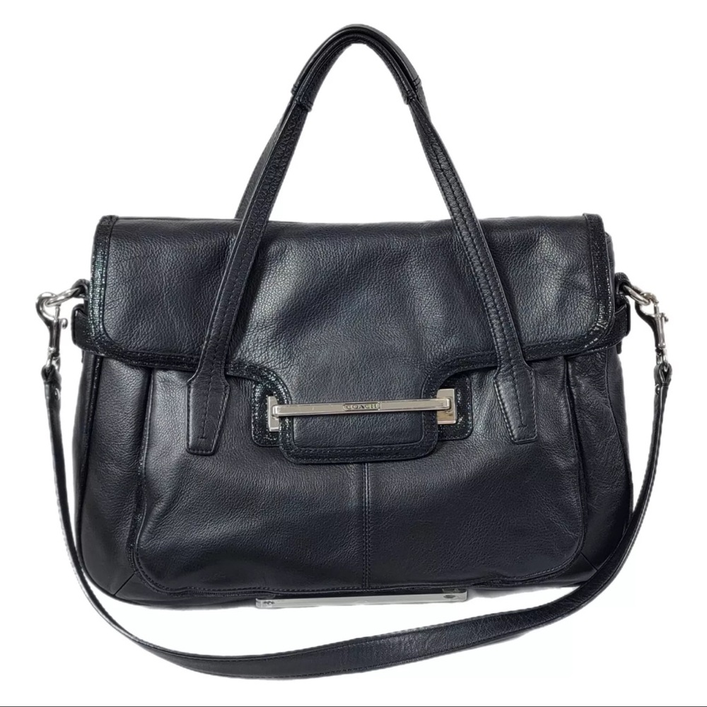 Authentic VTG Coach Taylor Marin Flap Satchel w/ COA